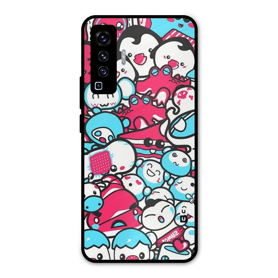 Bunny Quirk Metal Back Case for Vivo X50
