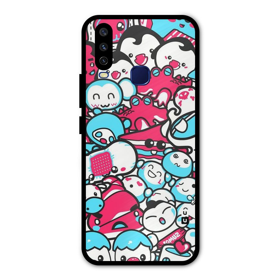 Bunny Quirk Metal Back Case for Vivo Y15