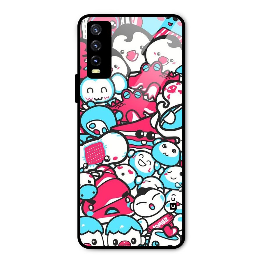 Bunny Quirk Metal Back Case for Vivo Y20