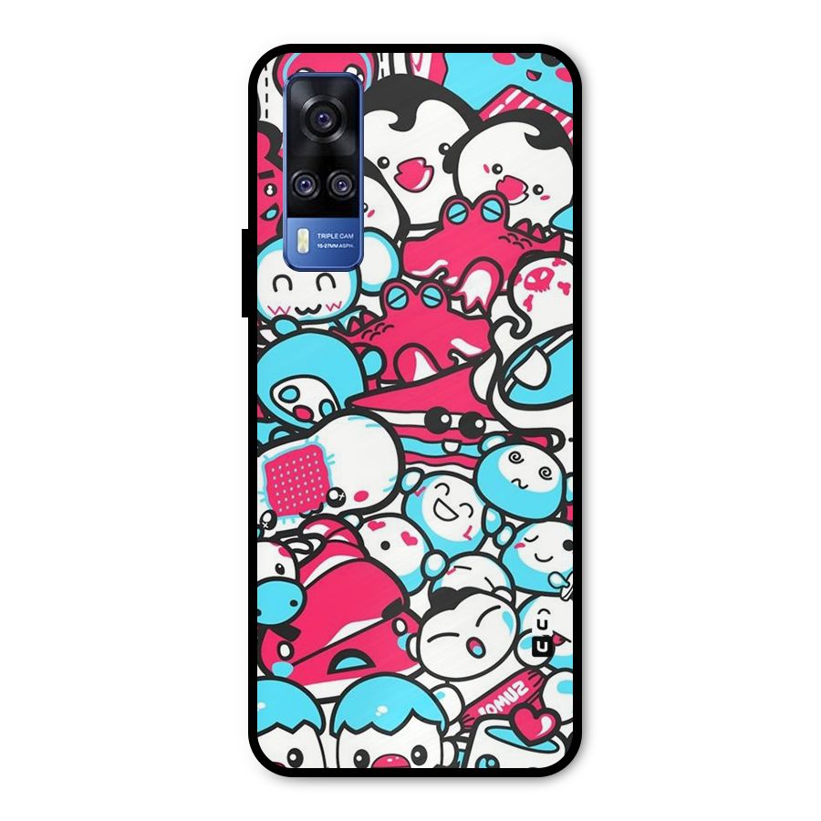 Bunny Quirk Metal Back Case for Vivo Y31