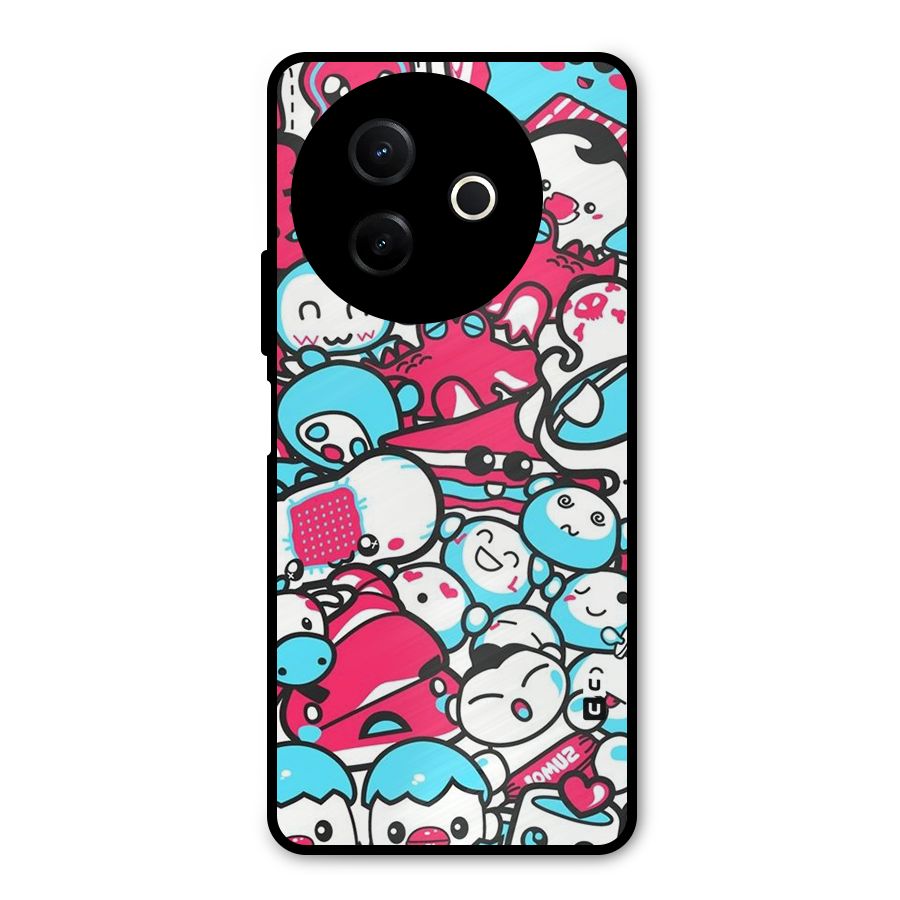 Bunny Quirk Metal Back Case for Vivo Y39