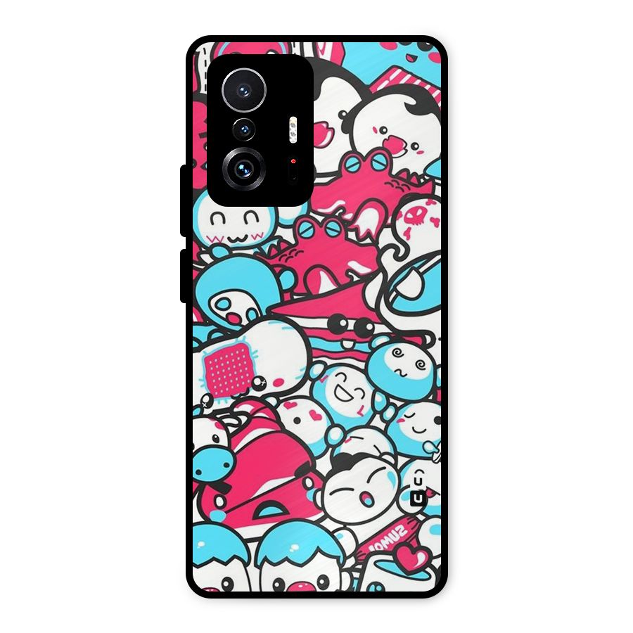 Bunny Quirk Metal Back Case for Xiaomi 11T Pro