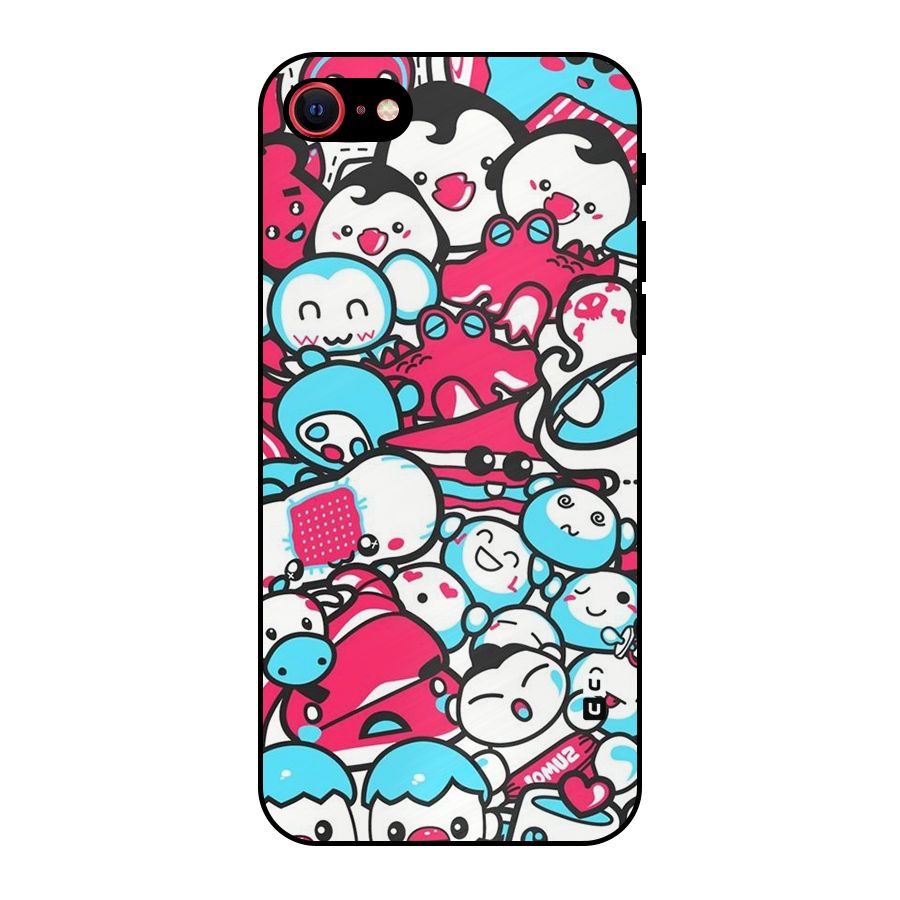 Bunny Quirk Metal Back Case for iPhone 7