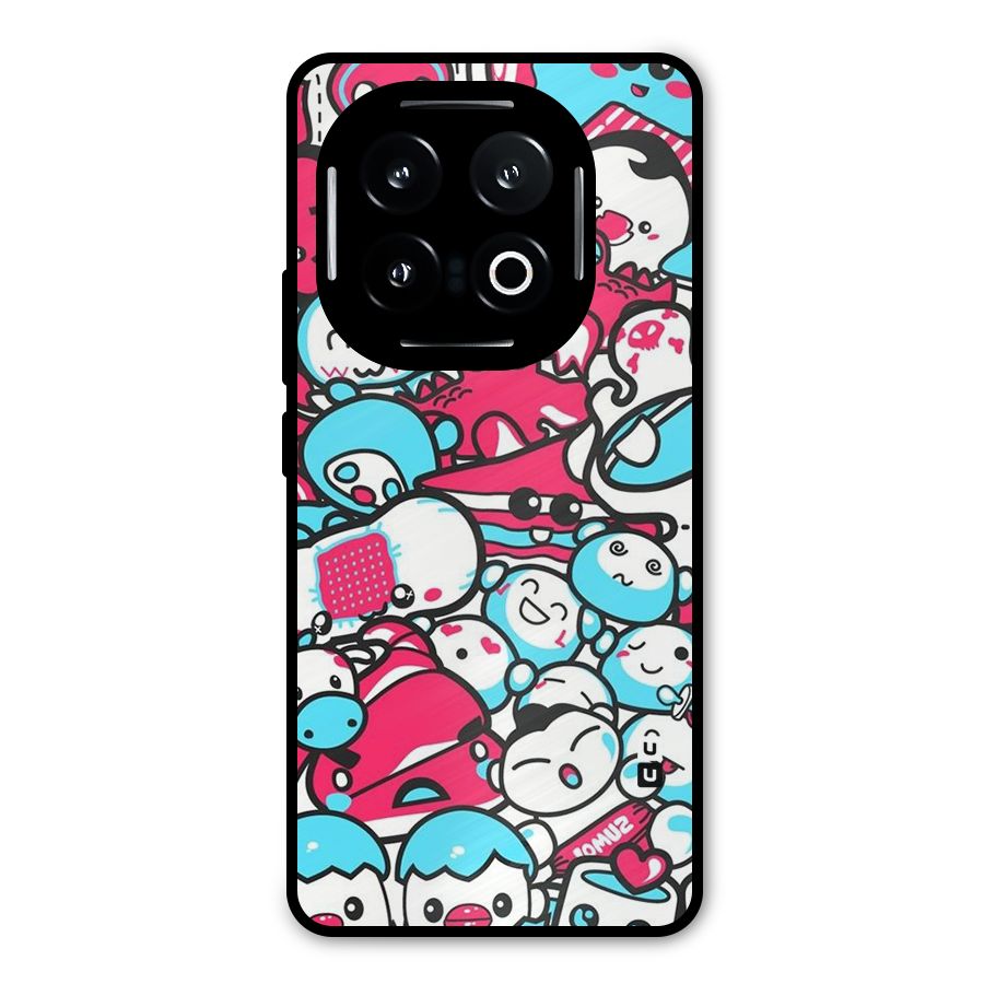 Bunny Quirk Metal Back Case for iQOO 13