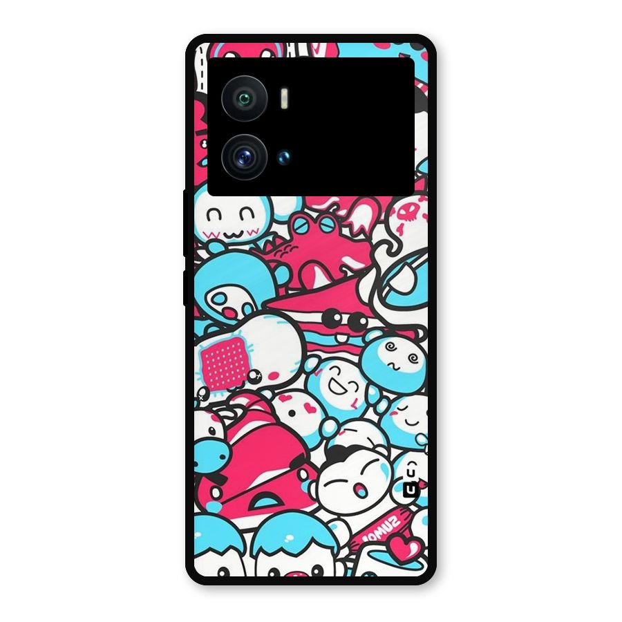 Bunny Quirk Metal Back Case for iQOO 9 Pro