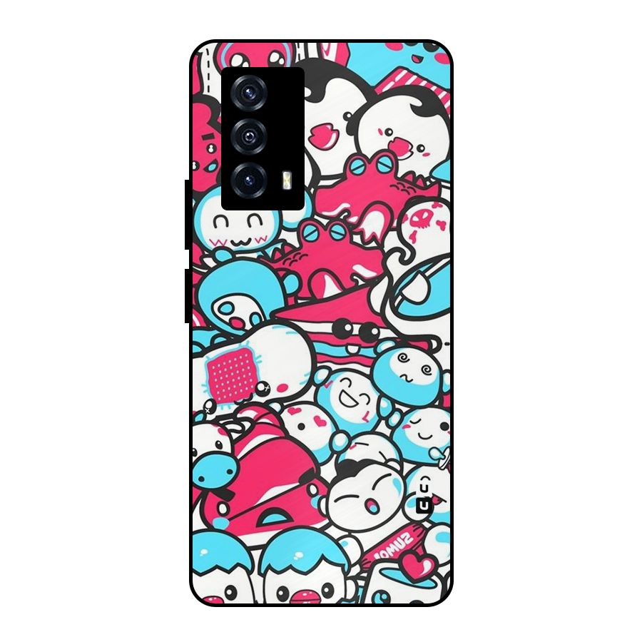 Bunny Quirk Metal Back Case for iQOO Z5