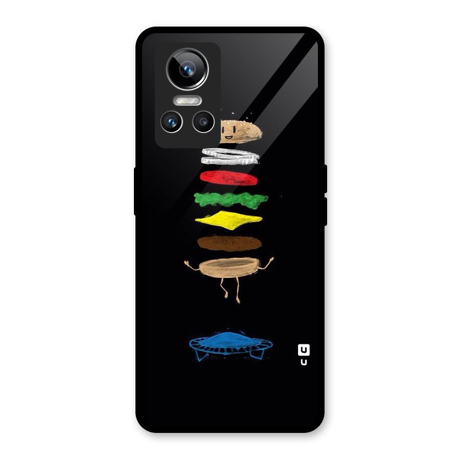 Burger Jump Glass Back Case for Realme GT Neo 3
