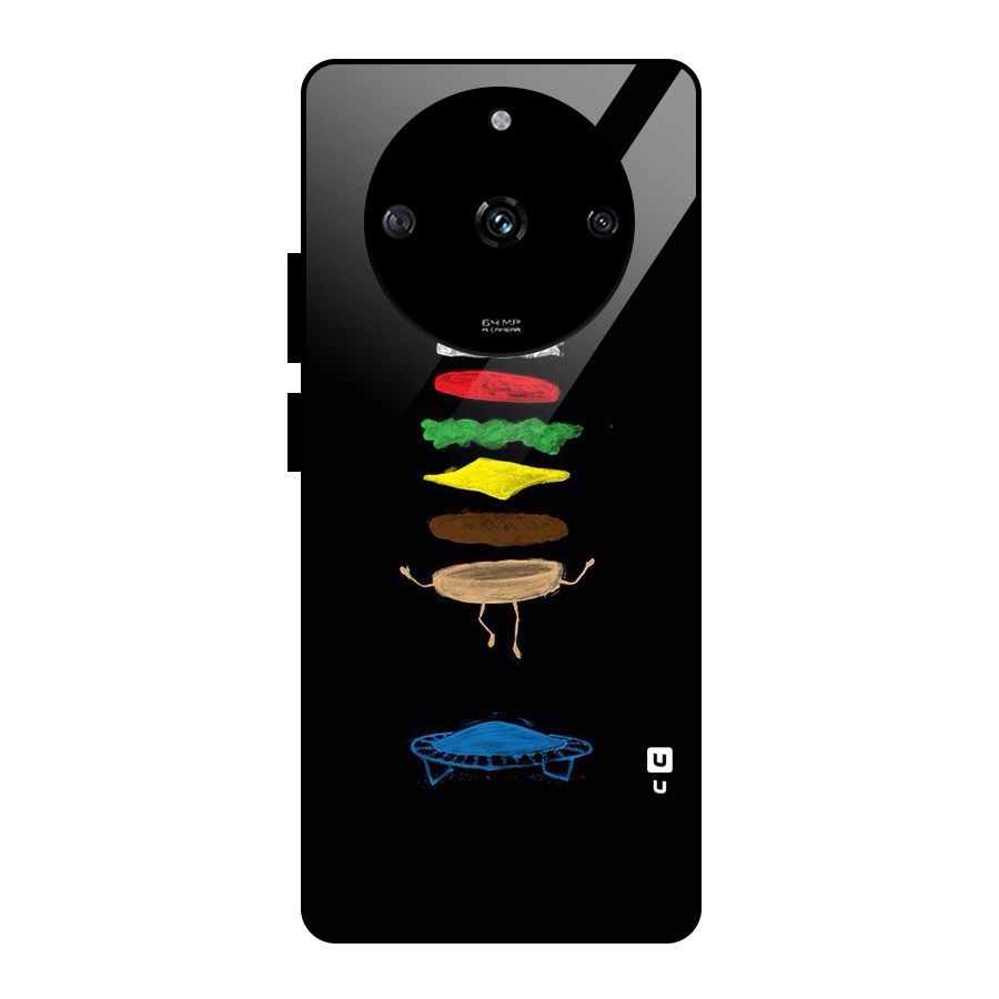 Burger Jump Glass Back Case for Realme Narzo 60 5G
