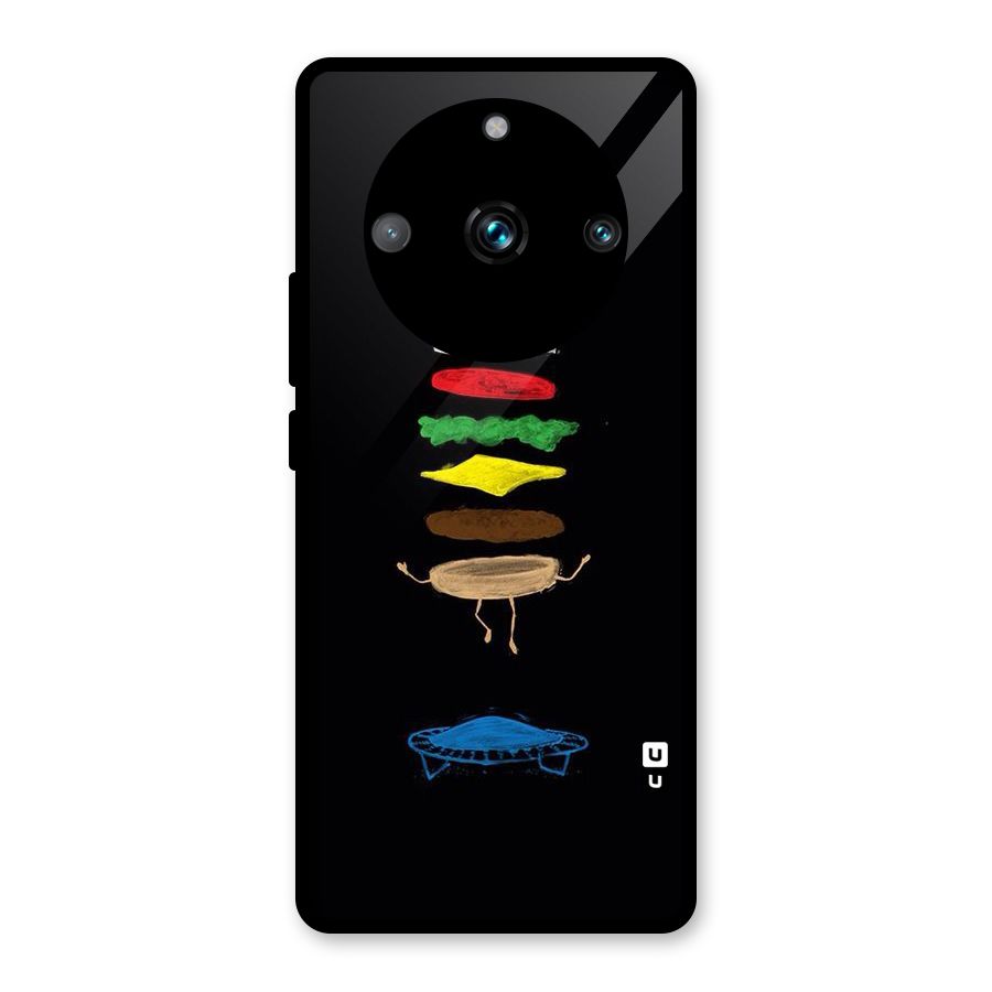 Burger Jump Glass Back Case for Realme Narzo 60 Pro