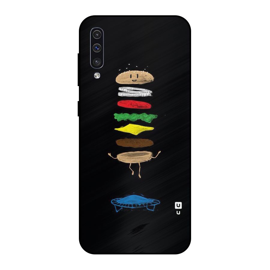 Burger Jump Metal Back Case for Galaxy A30s