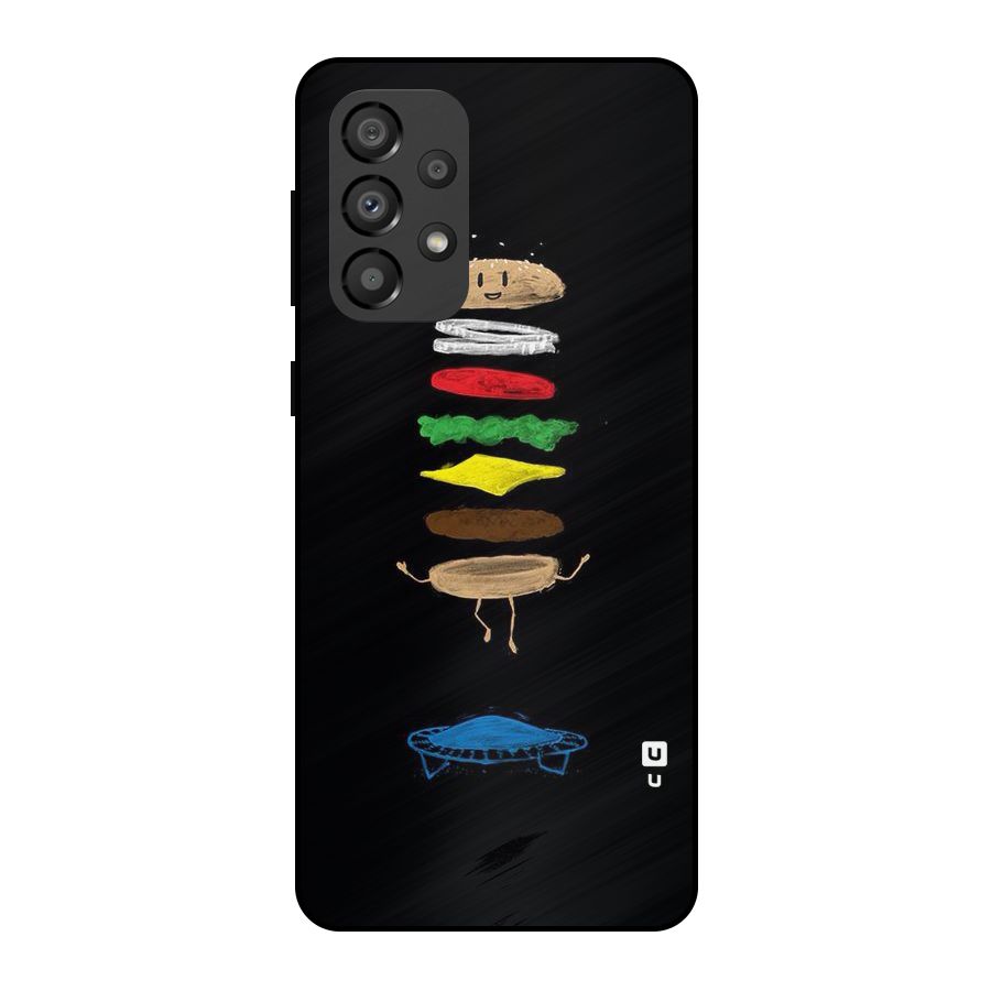 Burger Jump Metal Back Case for Galaxy A33 5G