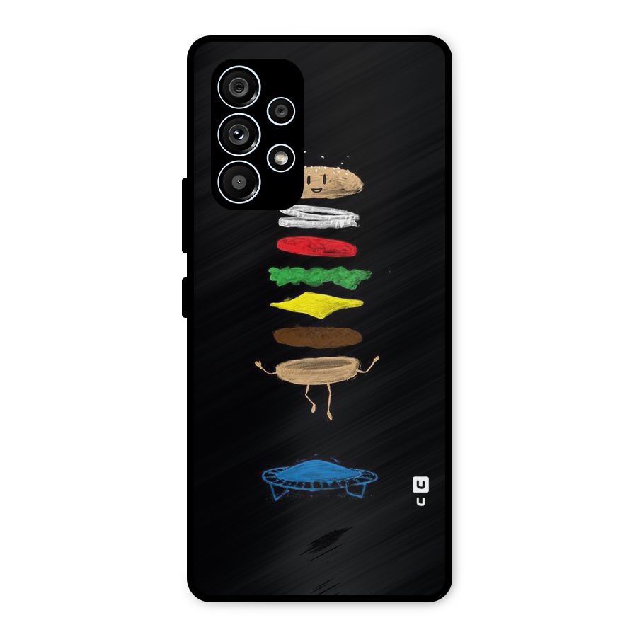 Burger Jump Metal Back Case for Galaxy A53 5G
