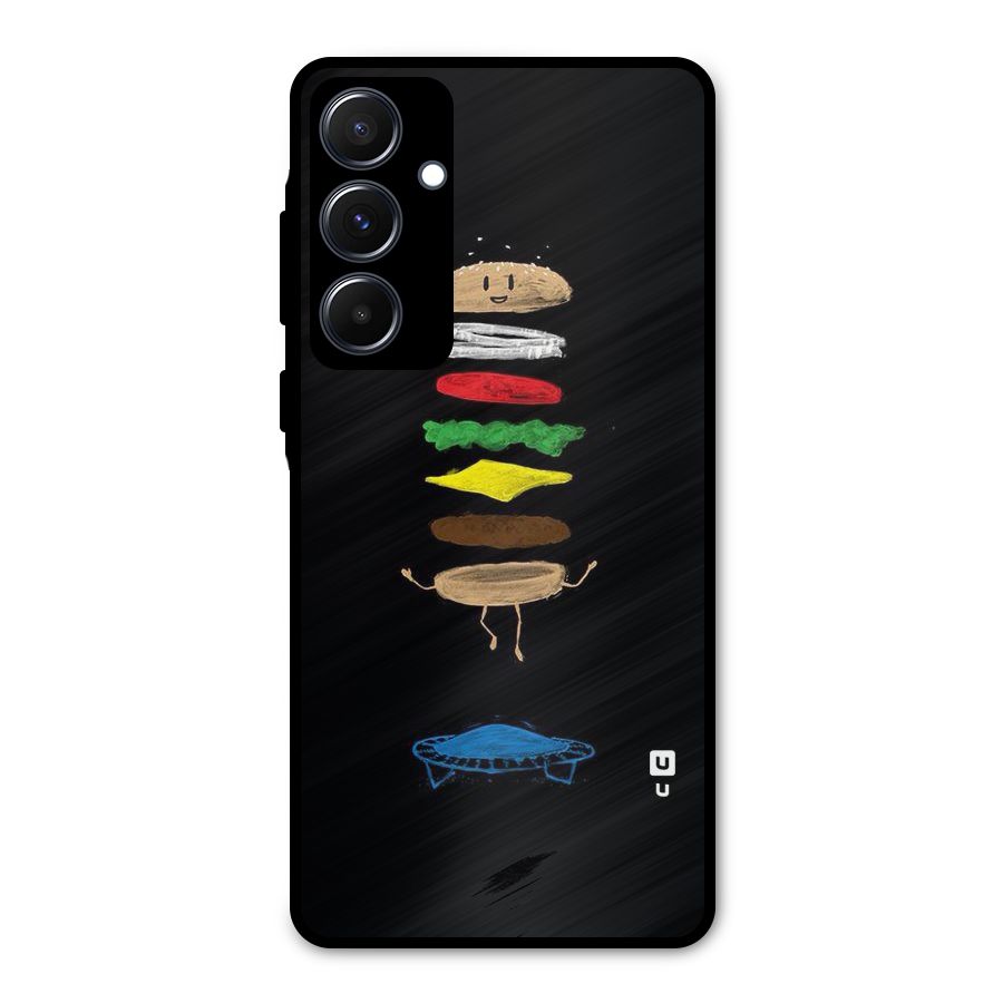 Burger Jump Metal Back Case for Galaxy A55