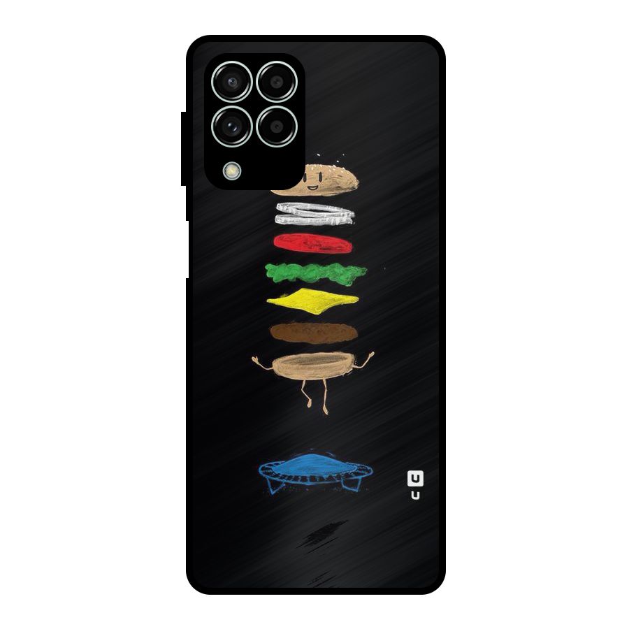 Burger Jump Metal Back Case for Galaxy M33