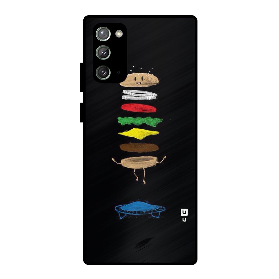 Burger Jump Metal Back Case for Galaxy Note 20
