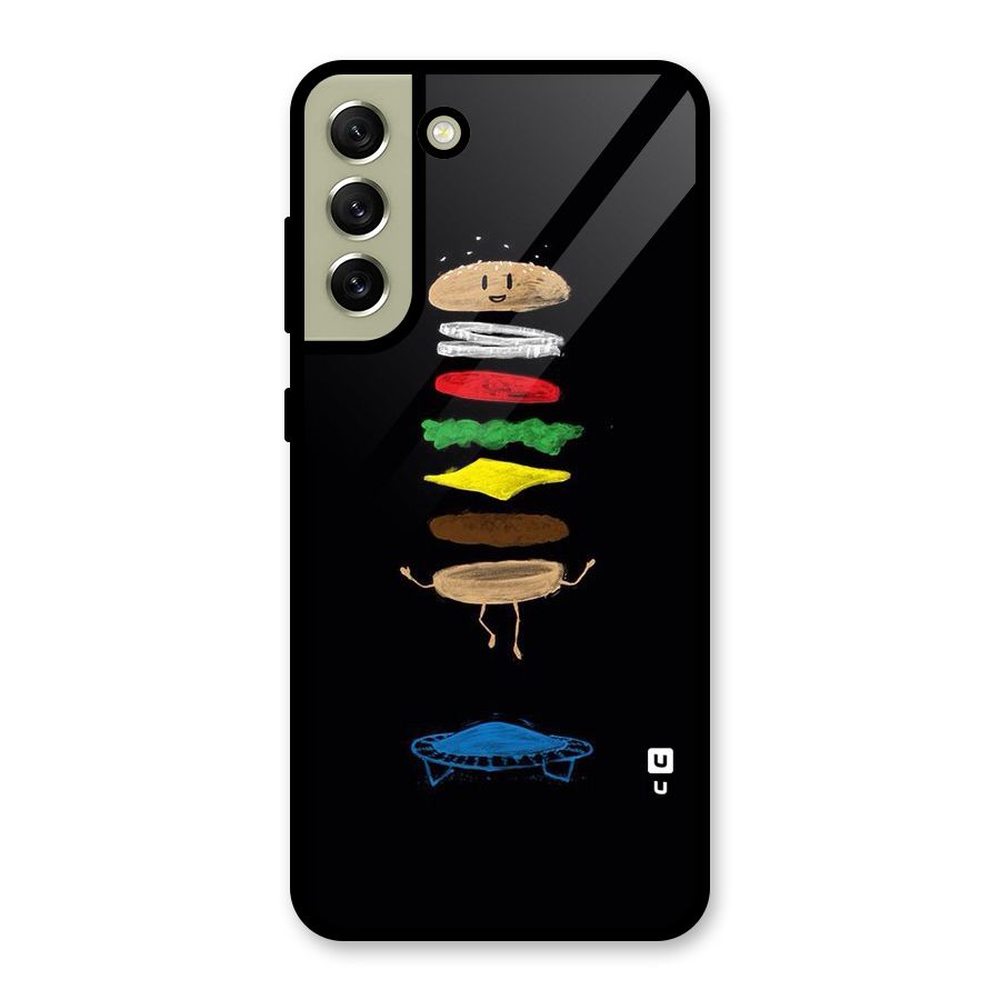 Burger Jump Metal Back Case for Galaxy S21 FE 5G (2023)