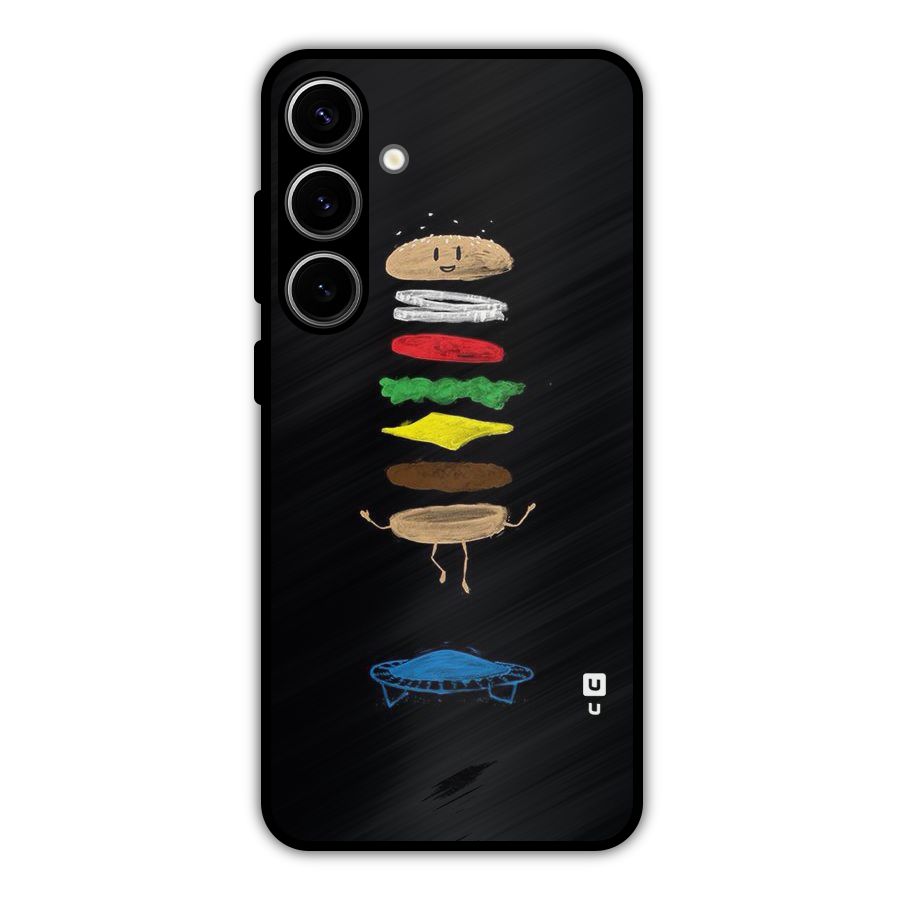 Burger Jump Metal Back Case for Galaxy S24 Plus