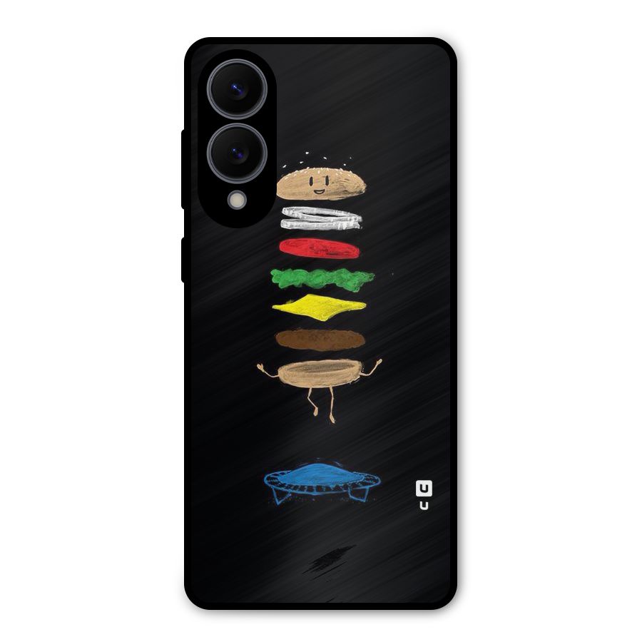 Burger Jump Metal Back Case for Galaxy S25 Edge