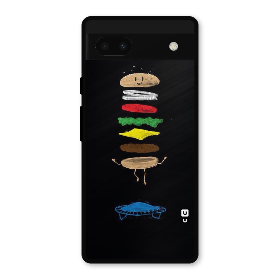 Burger Jump Metal Back Case for Google Pixel 6a