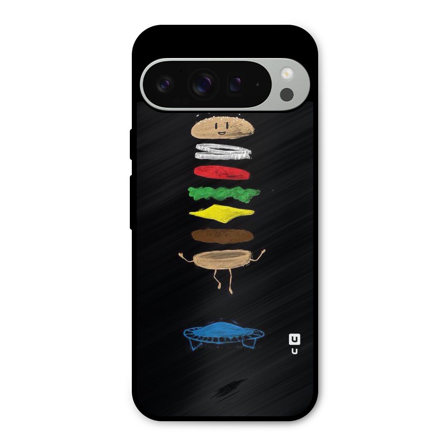Burger Jump Metal Back Case for Google Pixel 9 Pro XL