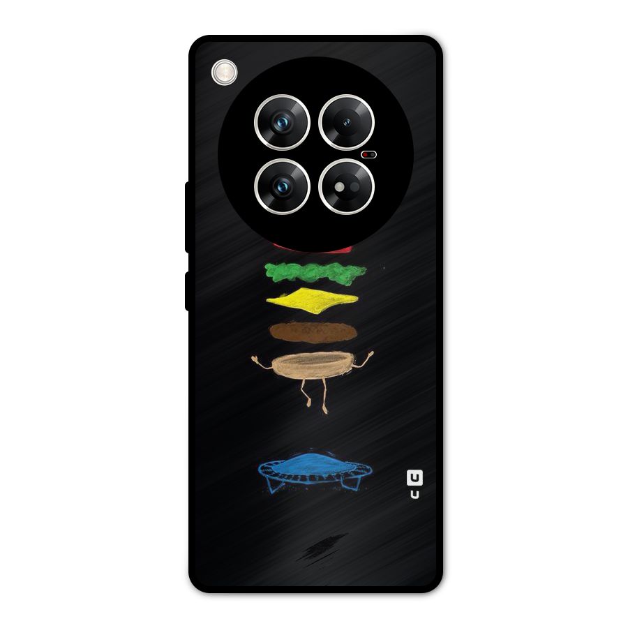 Burger Jump Metal Back Case for Infinix Zero 40 5G