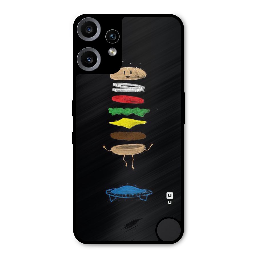 Burger Jump Metal Back Case for Nothing CMF Phone 2 Pro