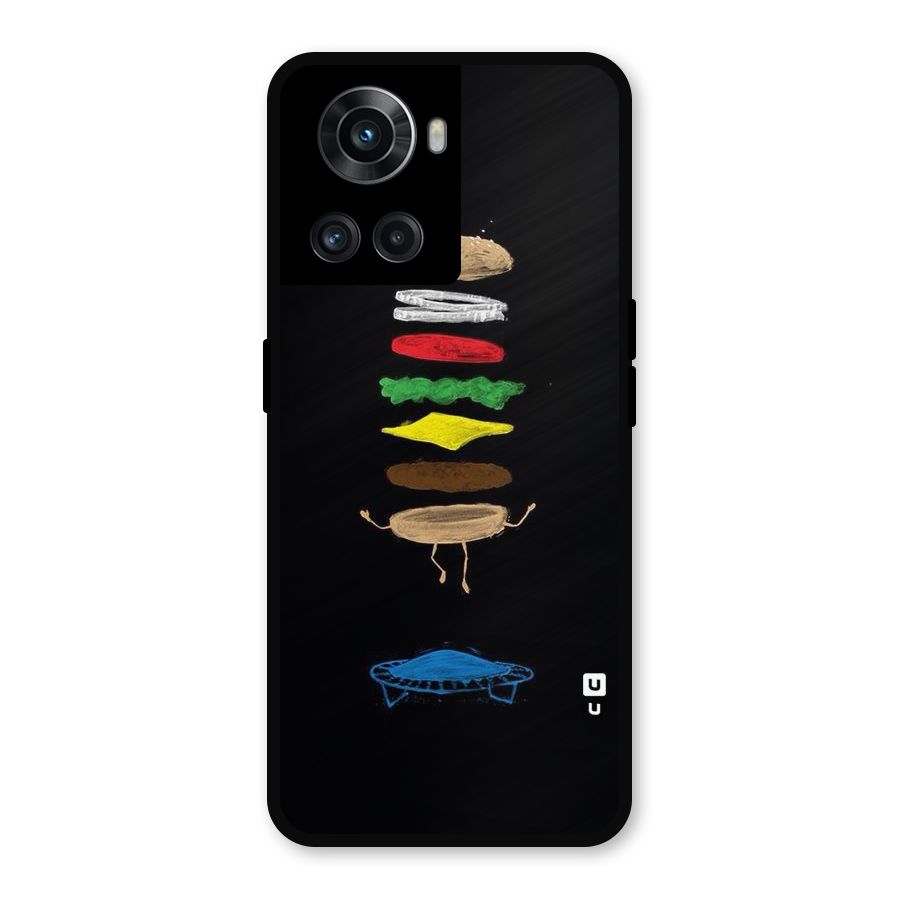Burger Jump Metal Back Case for OnePlus 10R