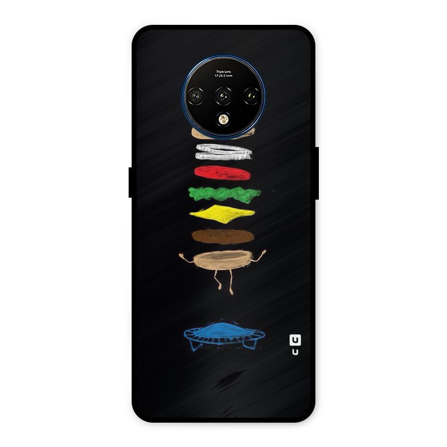Burger Jump Metal Back Case for OnePlus 7T