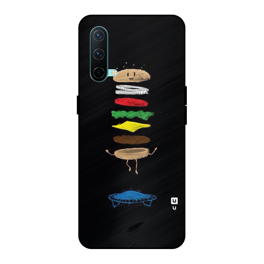 Burger Jump Metal Back Case for OnePlus Nord CE 5G