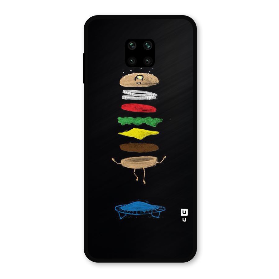 Burger Jump Metal Back Case for Poco M2