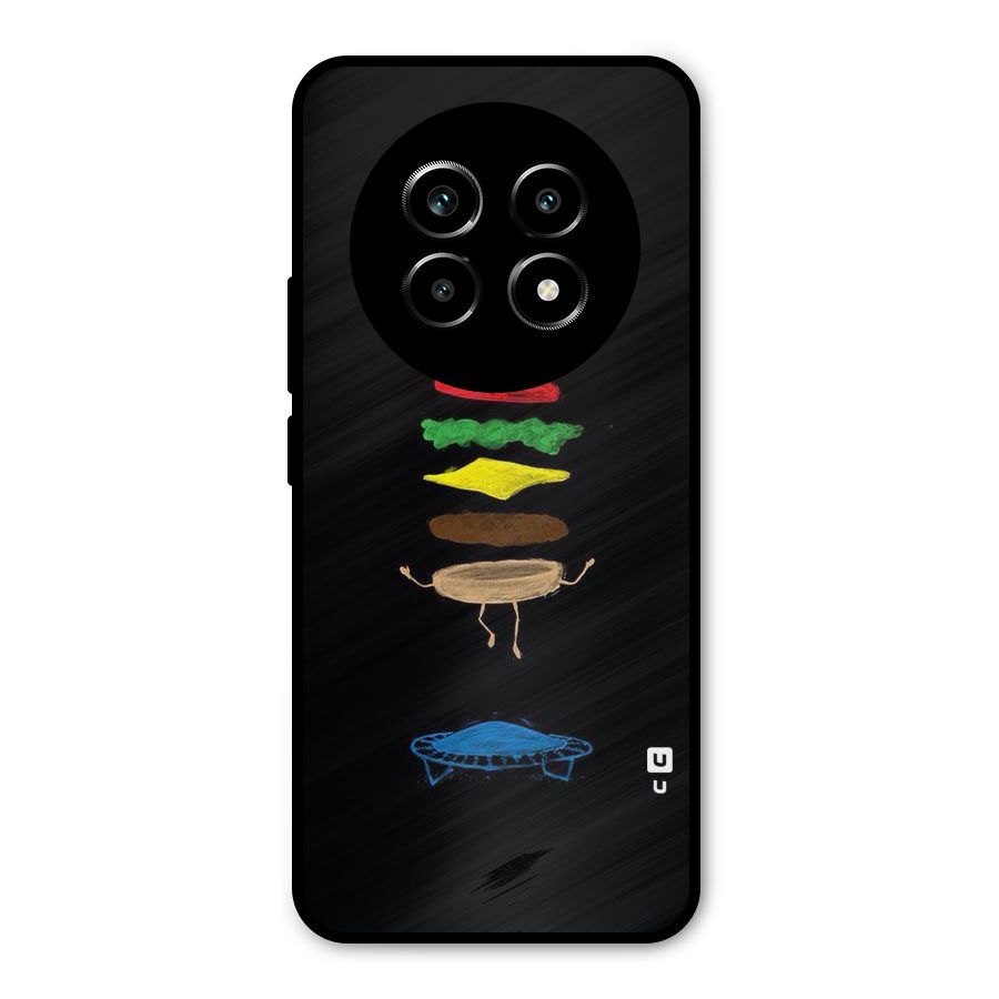 Burger Jump Metal Back Case for Realme 13 Pro
