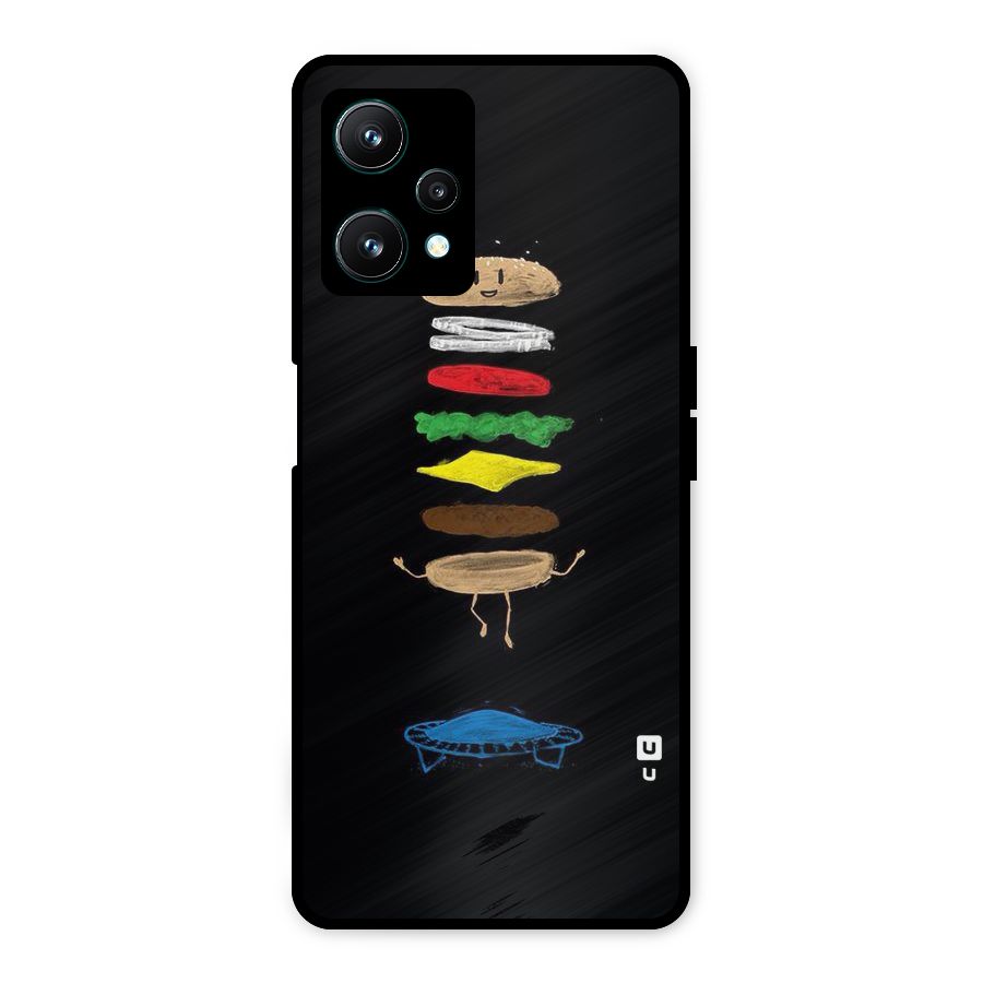 Burger Jump Metal Back Case for Realme 9 Pro 5G