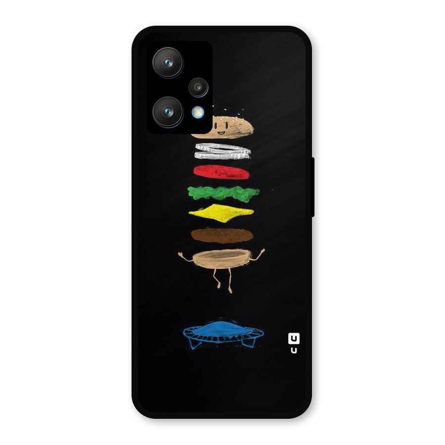 Burger Jump Metal Back Case for Realme 9 Pro Plus 5G