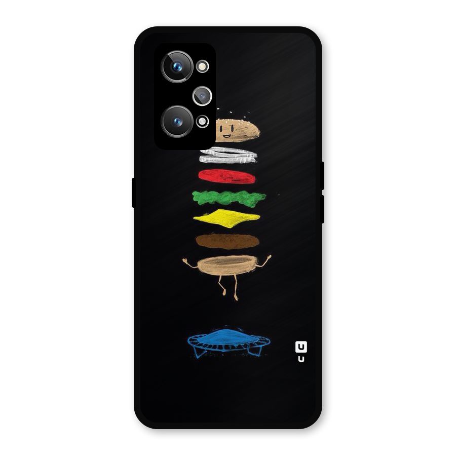 Burger Jump Metal Back Case for Realme GT 2