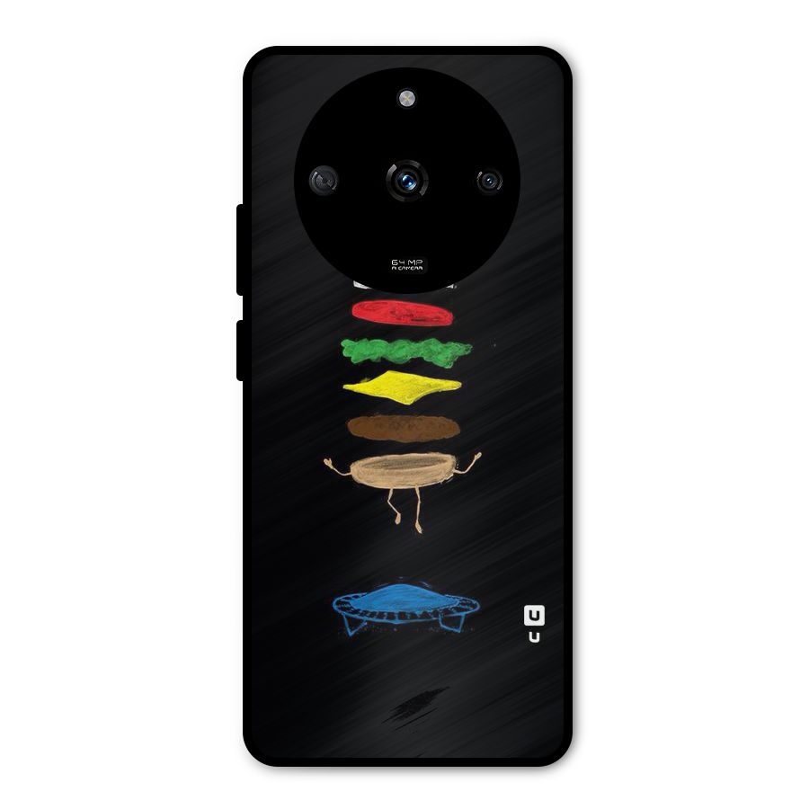 Burger Jump Metal Back Case for Realme Narzo 60 5G