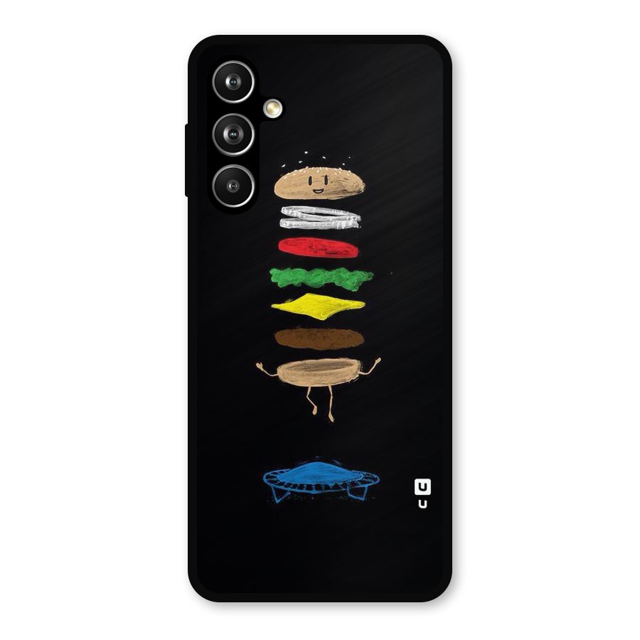 Burger Jump Metal Back Case for Samsung Galaxy M54