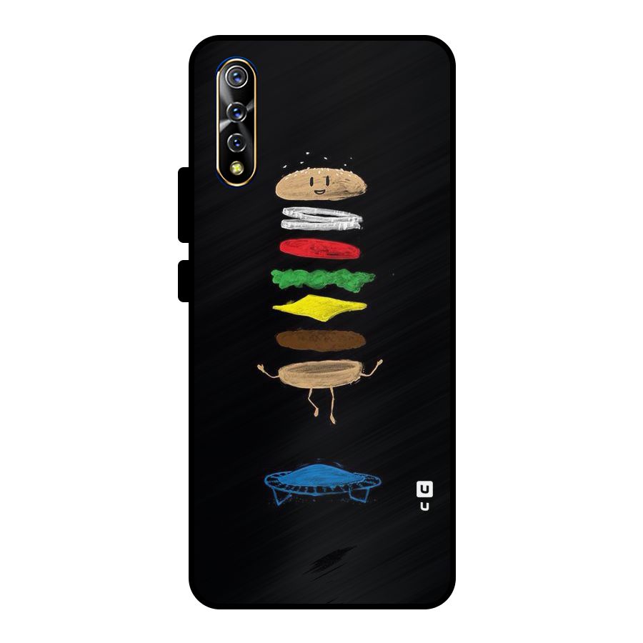 Burger Jump Metal Back Case for Vivo S1