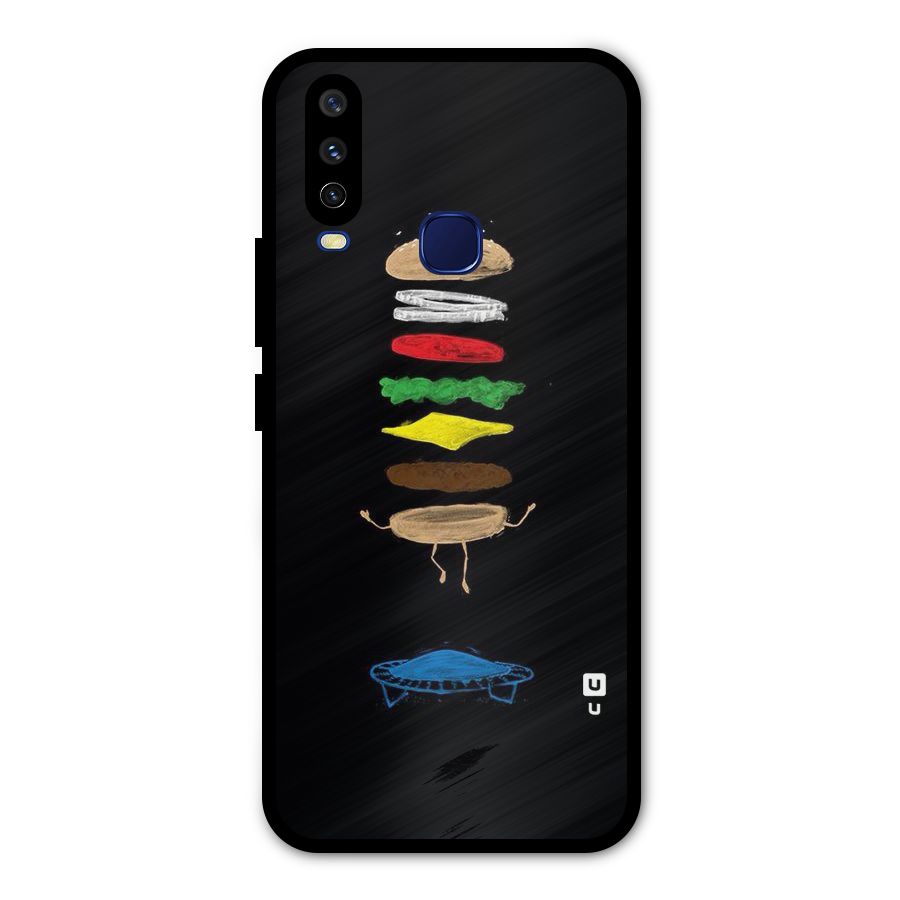 Burger Jump Metal Back Case for Vivo V17