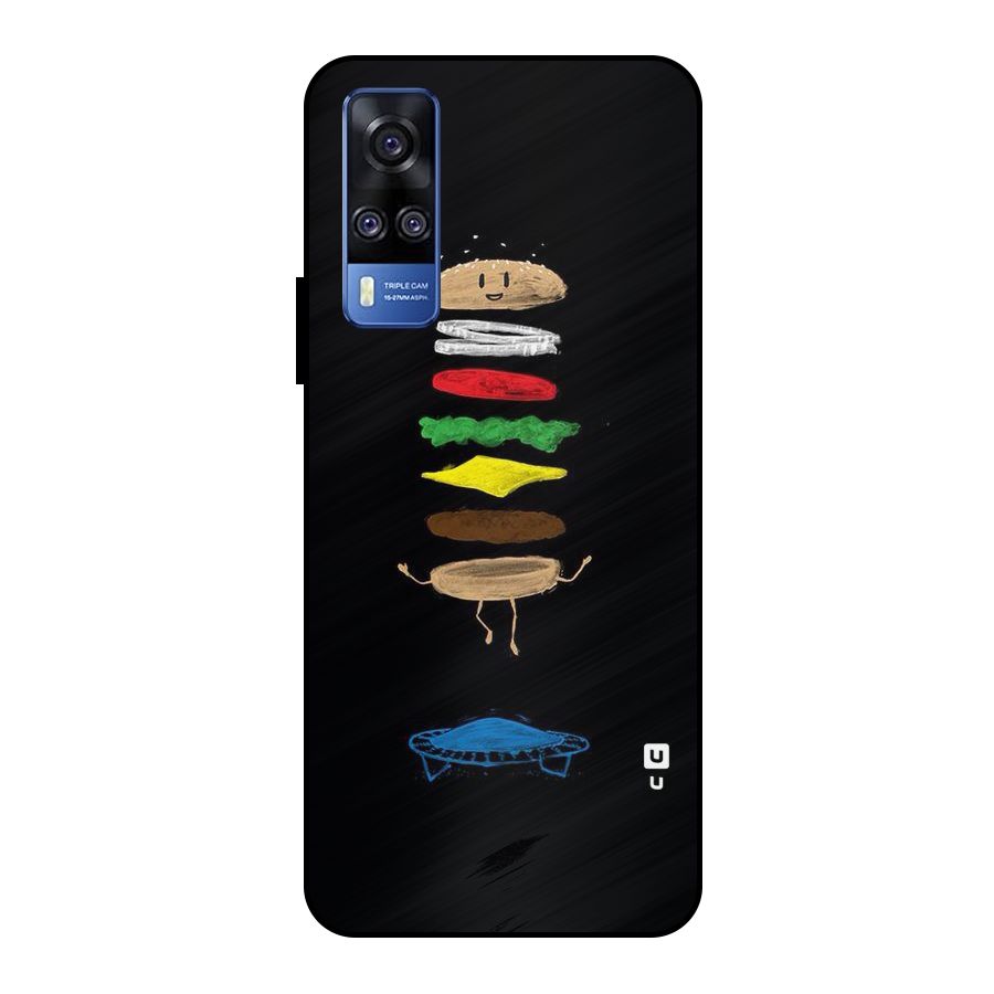 Burger Jump Metal Back Case for Vivo Y51
