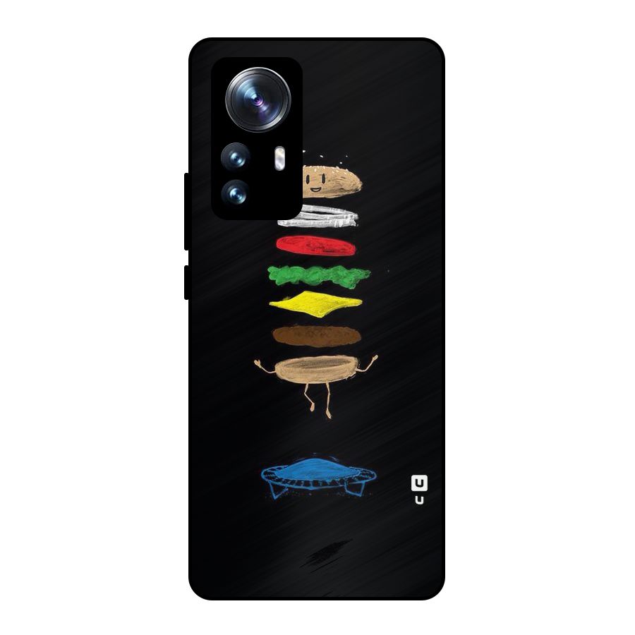 Burger Jump Metal Back Case for Xiaomi 12 Pro