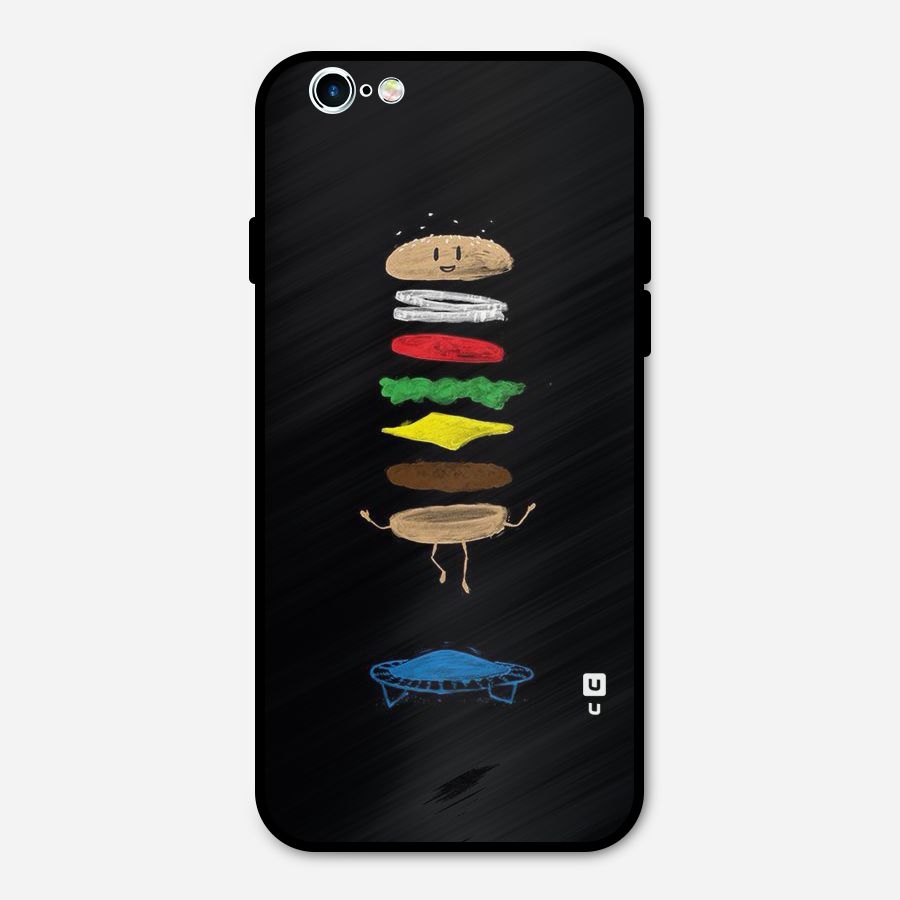 Burger Jump Metal Back Case for iPhone 6 6s