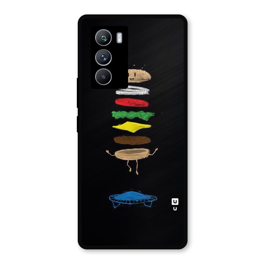 Burger Jump Metal Back Case for iQOO 9 SE