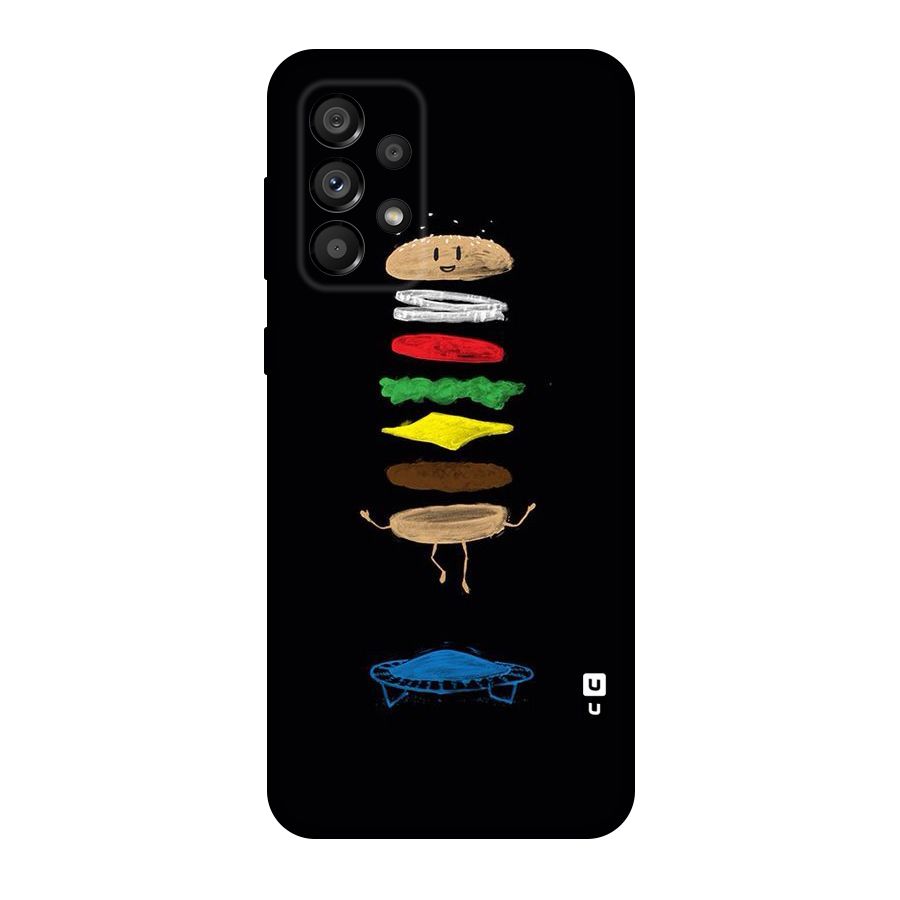 Burger Jump Original Polycarbonate Back Case for Galaxy A73 5G