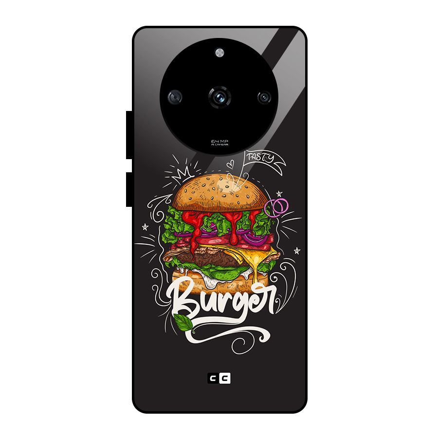 Burger Lover Glass Back Case for Realme Narzo 60 5G