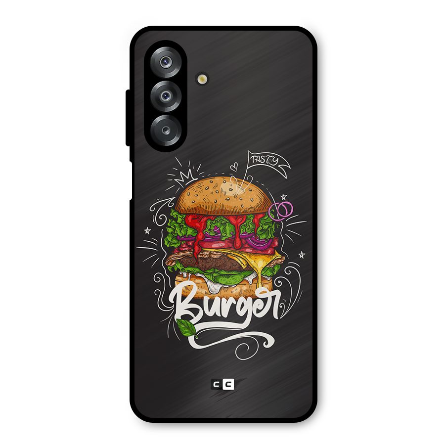 Burger Lover Metal Back Case for Galaxy A26