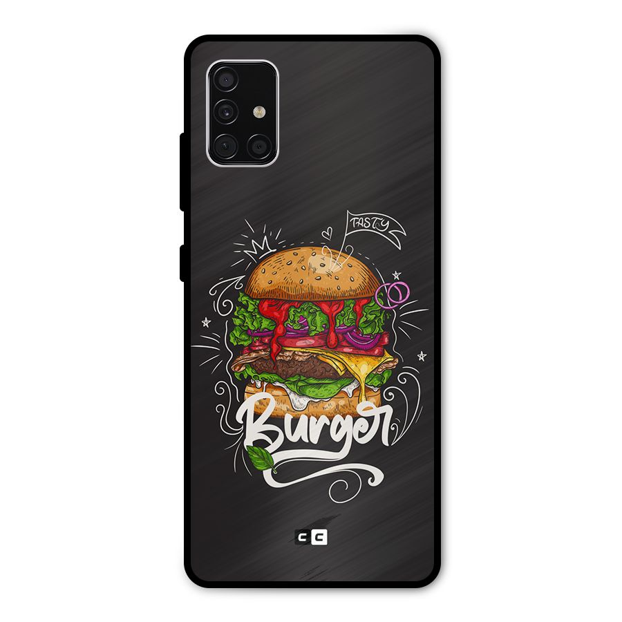 Burger Lover Metal Back Case for Galaxy A51
