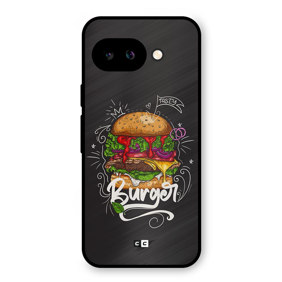 Burger Lover Metal Back Case for Google Pixel 9a