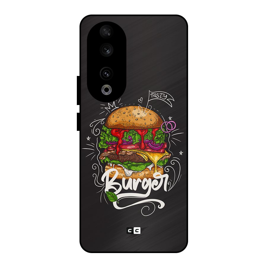 Burger Lover Metal Back Case for Honor 90