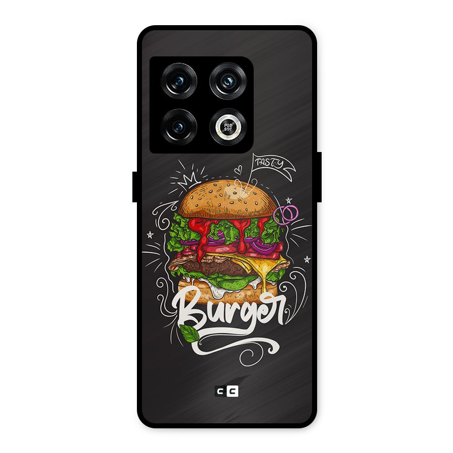 Burger Lover Metal Back Case for OnePlus 10 Pro 5G