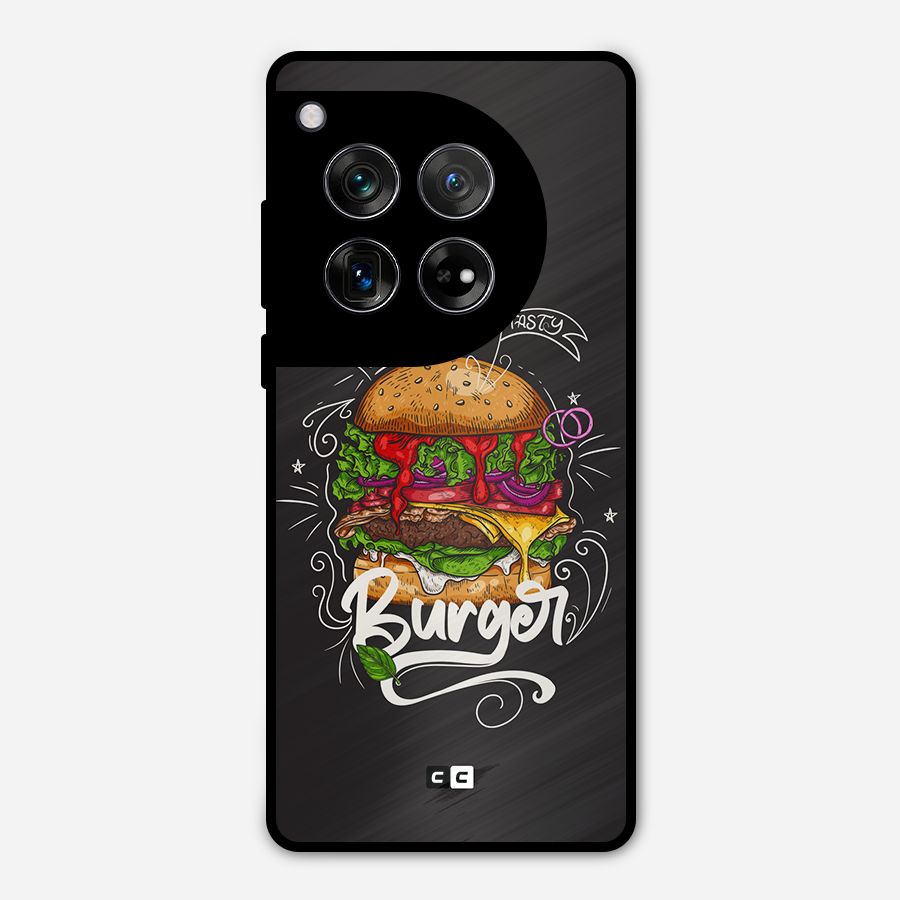 Burger Lover Metal Back Case for OnePlus 12